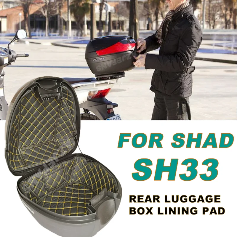 

For SHAD SH33 Motorcycle Top Case Protector Storage Box Mat Accessories