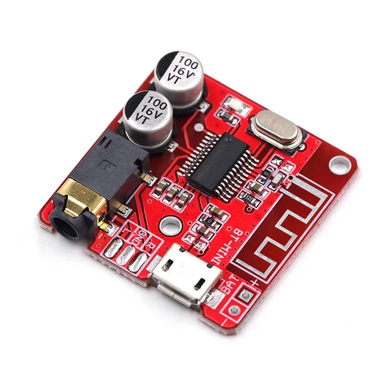 Bluetooth Audio Receiver Board Bluetooth 5.0 MP3 Lossless Decoder Board Wireless Stereo Music Module 3.7-5V XY-BT-Mini