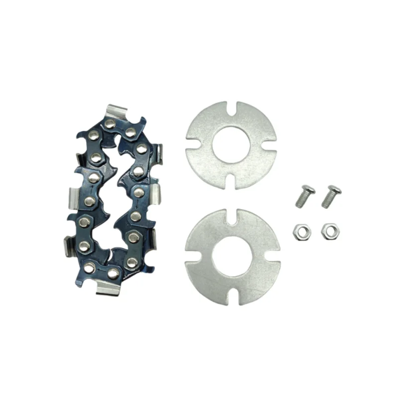 2.5-inch 8-tooth chain disc for angle grinder, woodworking chainsaw disc, wood slotting small saw blade, hardware tool