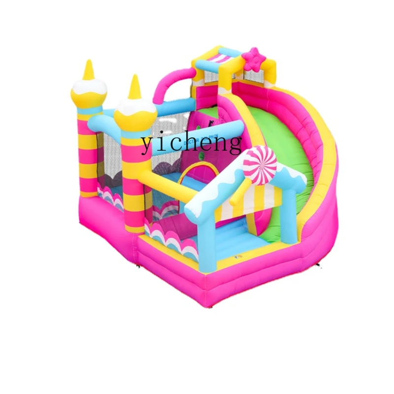 

Yy Inflatable Castle Indoor Small Household Baby Children Trampoline Slide