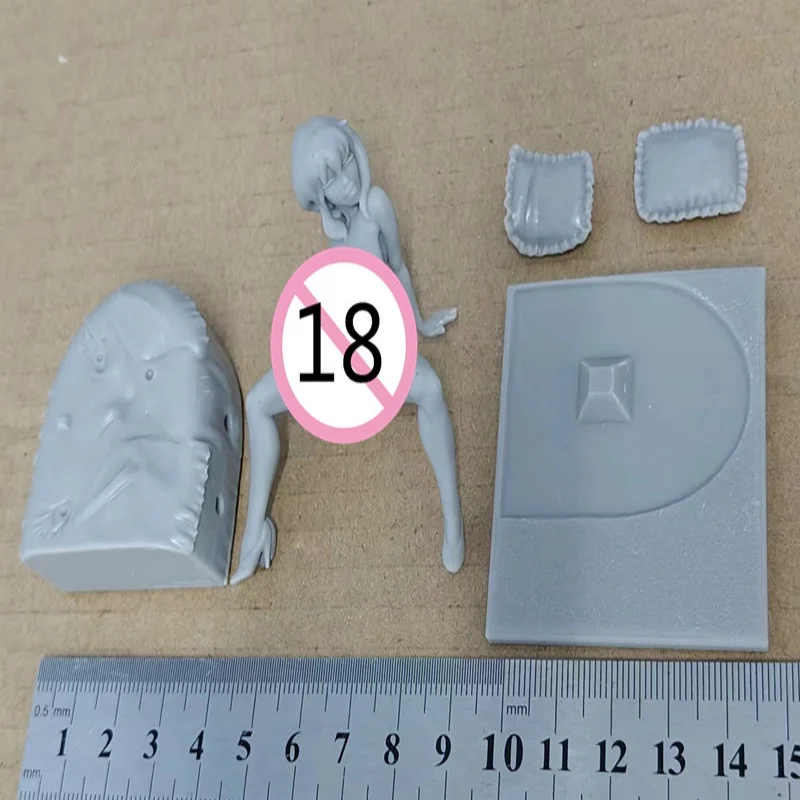 1/24 مقياس تمثال راتنج Holli-wuld لتقوم بها بنفسك إصدارين أطقم منمذجة لعبة النحت غير المطلية المفككة