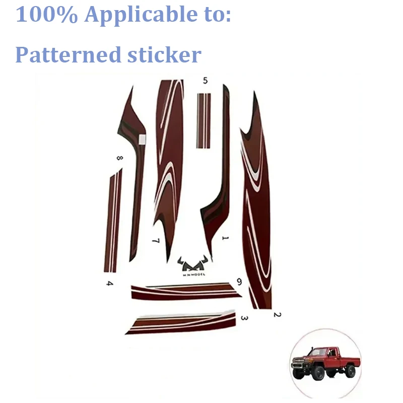 جديد 1/12 مقياس سيارة كهربائية للتحكم عن بعد موديل MN82 LC79 مع ترقية ممتص الصدمات المعدني محرك رمح عجلة القيادة LC79 #3