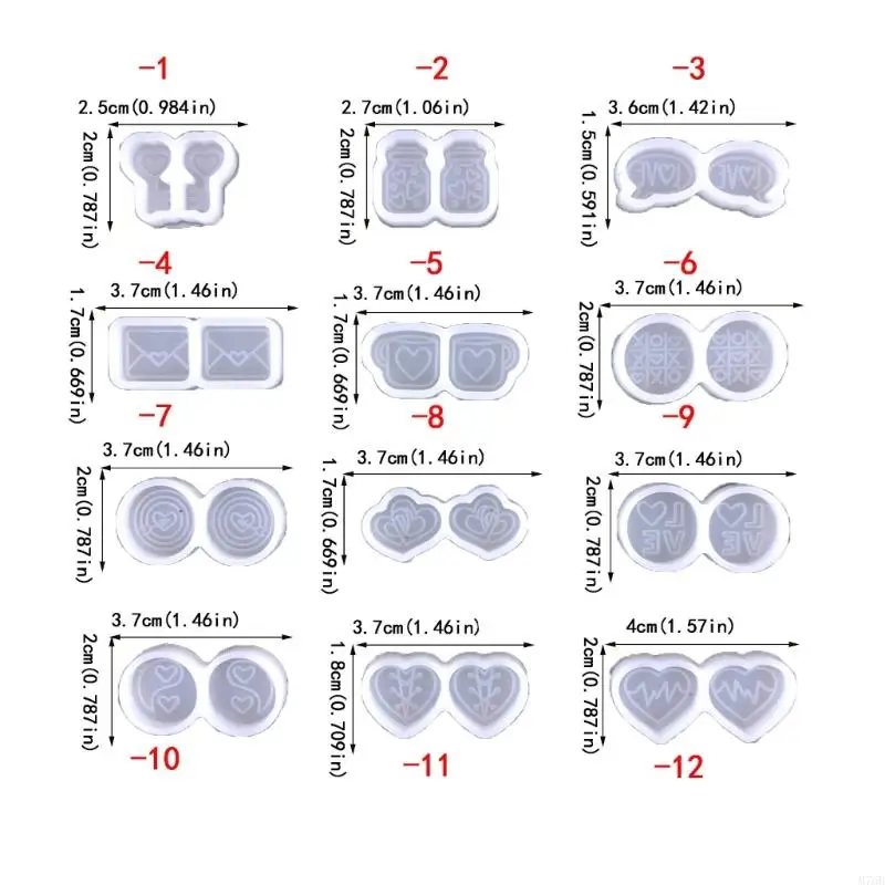M76B Любовь-форма капля для клей