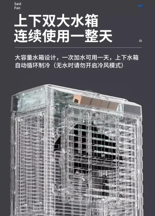 

Промышленный большой вентилятор воздушного охлаждения 220 В с системой водяного охлаждения для коммерческого использования и дома, мощный вентилятор переменного тока с водяным охлаждением