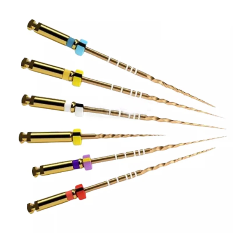 3PKS/18PCS Pro endo taper gold Files 25mm/31mm/21mm SX-F3 Endo Rotary Engine Use Root Canal NITI File  Dental Endodontic  file