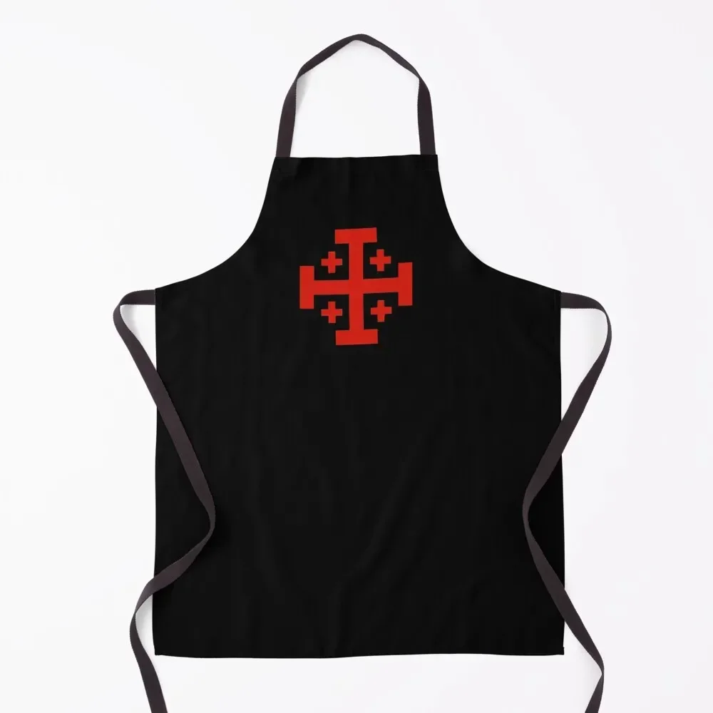 Order of the Holy Sepulchre Apron Kitchen Things For Home Men gift Smock for hairdressing kitchen item Apron