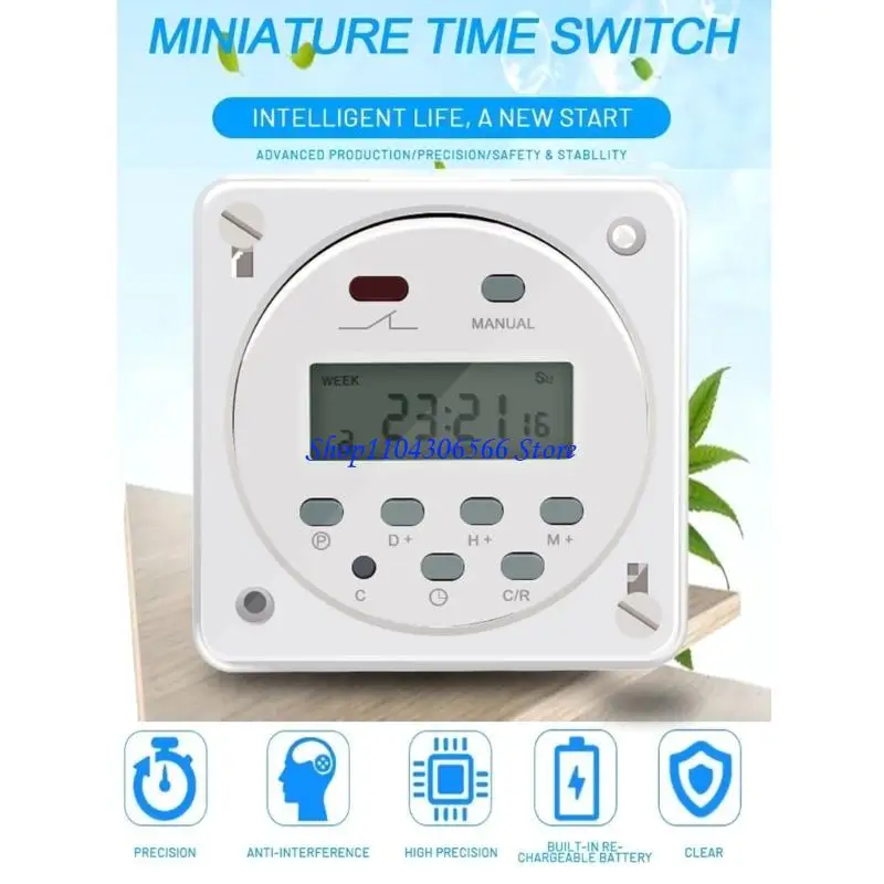02DD Intelligent Timer Switches With Flexible Scheduling Option for Precise Control