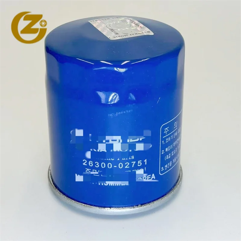 

Масляный фильтр автозапчастей Filtro 26300-02751 2630002751 Подходит для Hyundai и Ki-a