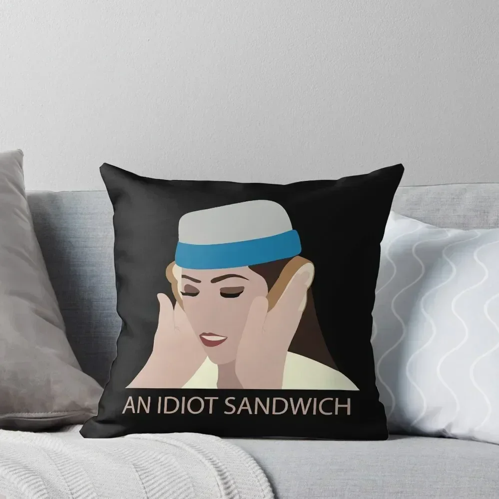 An Idiot Sandwich Throw Pillow Decorative Cushion Cover Pillows Aesthetic pillow