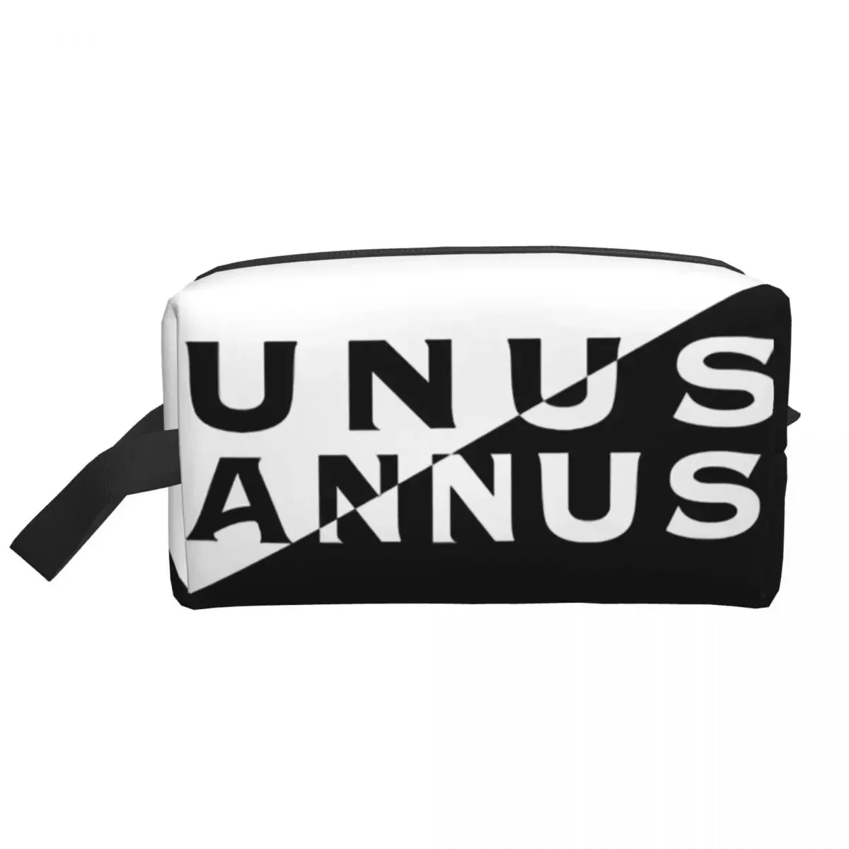 Black And White Unus Annus Travel Cosmetic Bag Memento Mori Ethan Markiplier Mark Toiletry Makeup Organizer Lady Beauty Dopp Kit