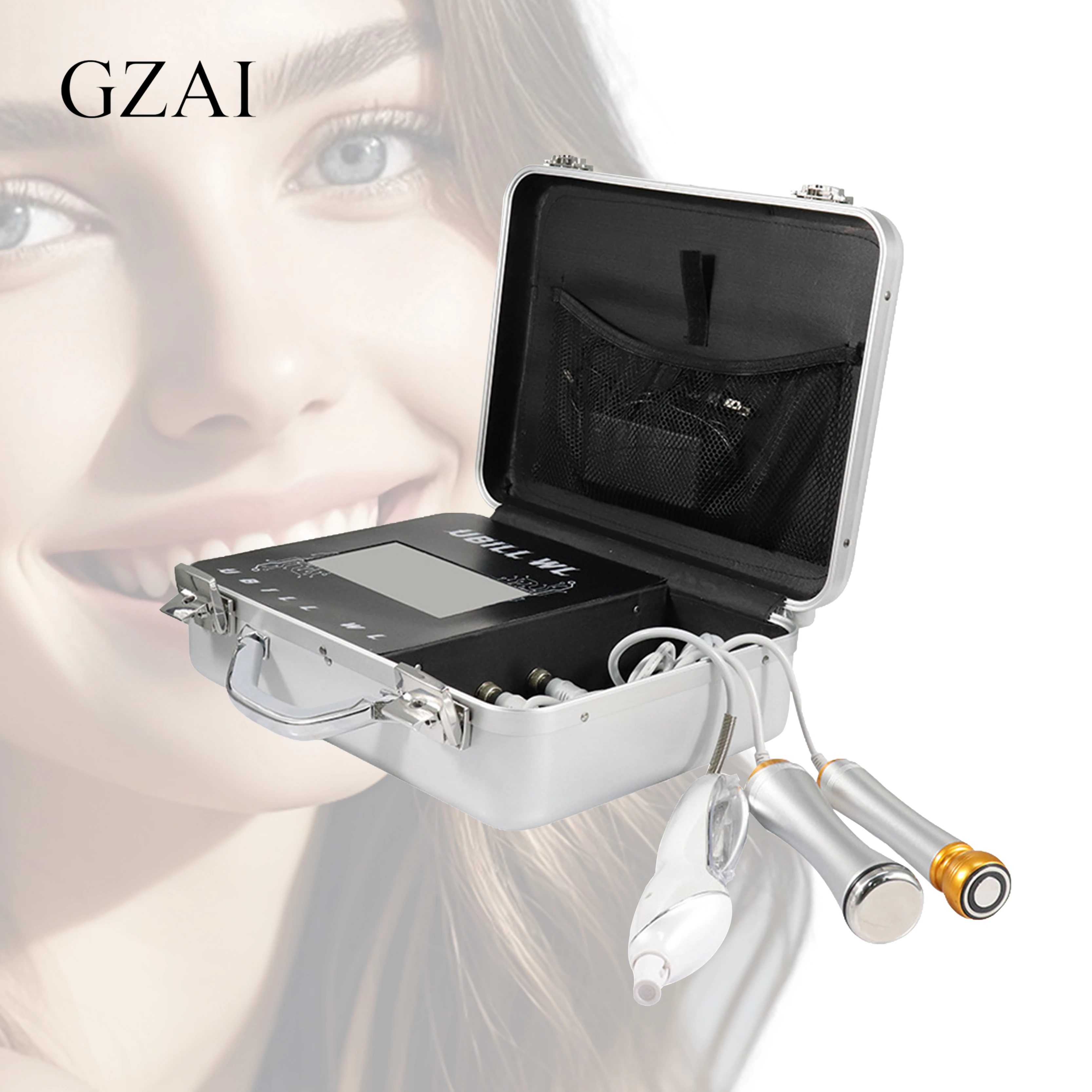 GZAI  Non-invasive microcrystalline nanotechnology devices for reducing wrinkles, skin firming, acne scars