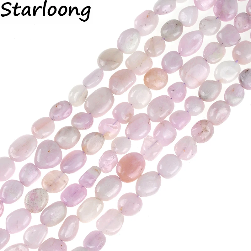 

Natural Irregular Purple Spodumene Kunzite Carnelian Gravel Loose Strand Stone Beads 8*10mm for DIY Jewelry Making Bracelets