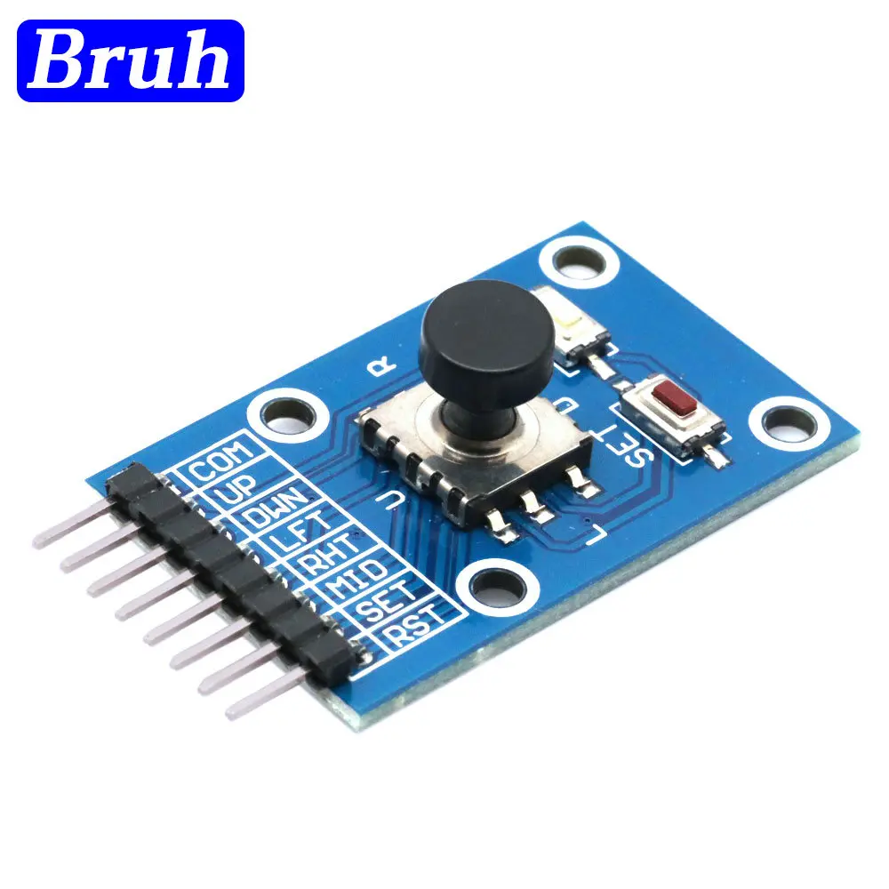 Five Direction Navigation Button Module MCU AVR Game 5D Rocker Joystick Independent Keyboard for Arduino Joystick Module