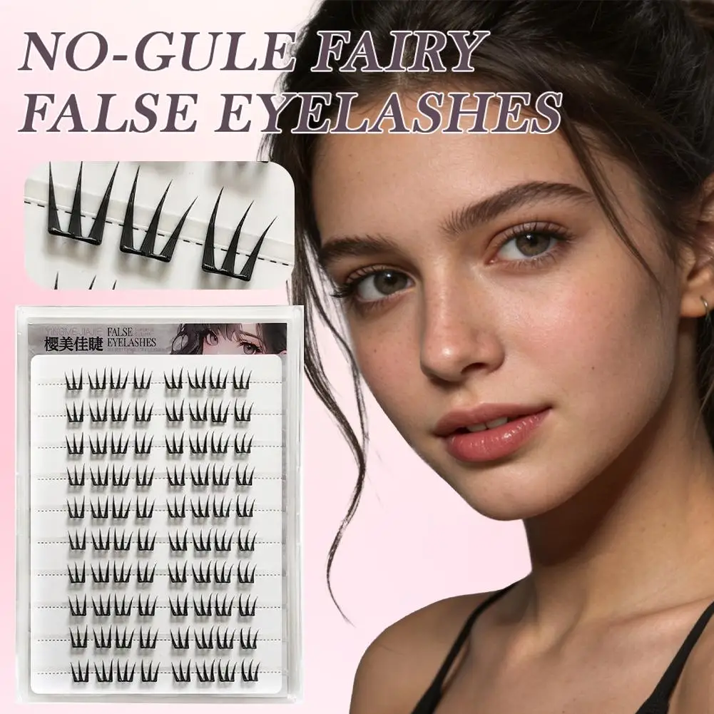 

Glue-free False Eyelashes DIY Fashion Lash Extensions Tools Large-capacity Single False Makeup Clusters Korean-style Eyelas S2J0