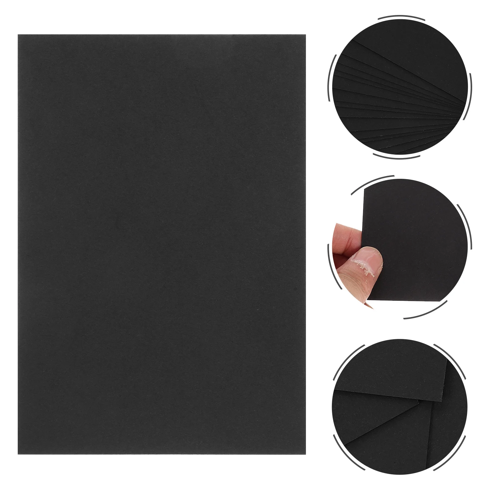 

100pcs Blank Double-Sided Thickened Smooth Writing Diy Graffiti For Students Multi-Function Note Business Cards Daily Use Word