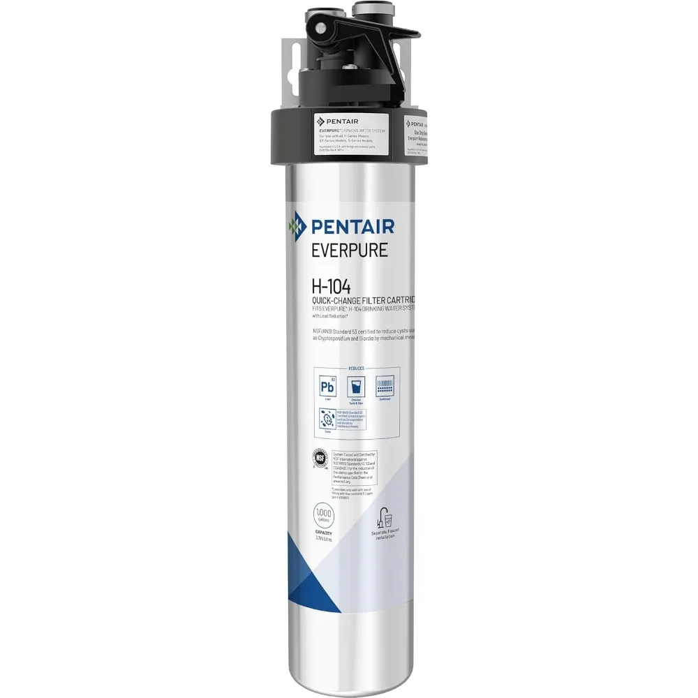 Pentair H-104 Drinking Water System, EV926271, Includes Head, Cartridge, All Hardware and Connectors