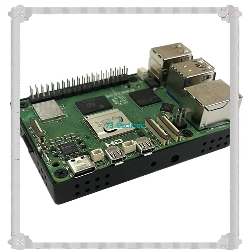 24-Hour Delivery USB Audio Sound Card Module HAT For Raspberry Pi 5 With Earphone Jack Buzzer Speaker For Rpi 5 Replacement Acce