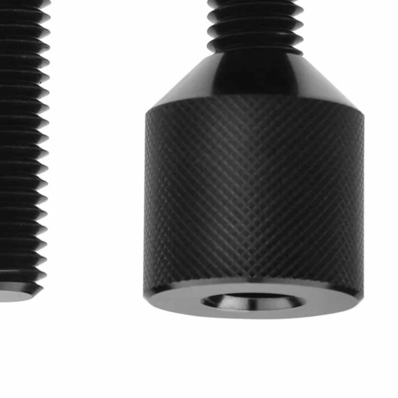 2 uds brida 2 agujeros Pin 1 1/8 pulgadas de diámetro pasador de alineación de brida de aleación de aluminio para orificios de perno de 3/8 a 1,0 pulgadas