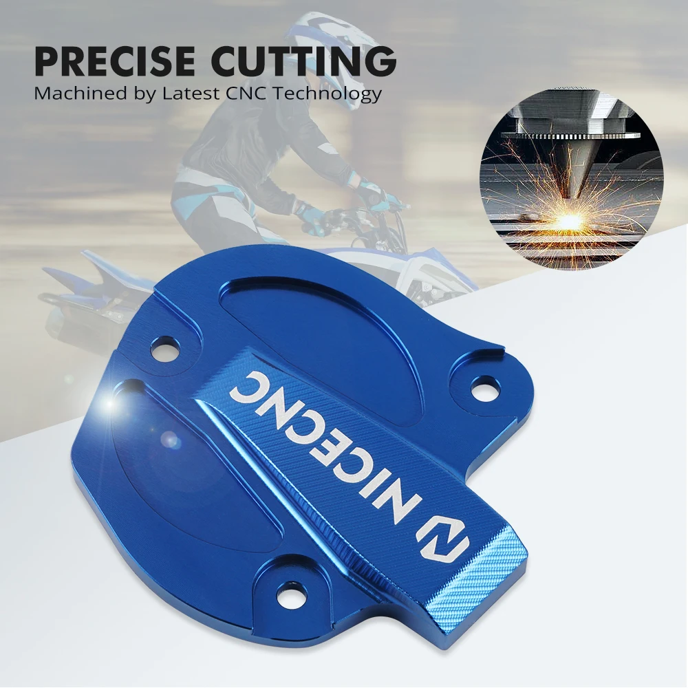 NICECNC Aluminum ATV Throttle Cover Guard Cap For Yamaha Raptor 700 700R YFZ450R YFZ450RSE YFZ450REL YFZ450X YFZ450XSE YFZ450W