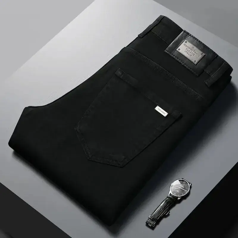 

Свободные прямые джинсы Pure Bla, мужская рабочая одежда, устойчивая к ношению и грязи, для ремонта и изготовления тяжелых работ