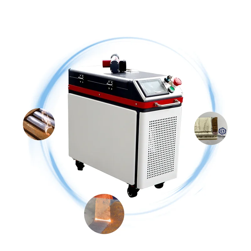 

BOGONG 200W CNC Pulse Laser Cleaning Machine New Rust Removal Fiber 100W Laser Cleaner Wood Stainless Steel Aluminum Suplaser
