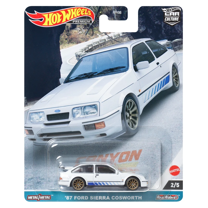 Original Hot Wheels Car Culture Premium Models Canyon Warrior Porsche Turbo Mercedes Benz 500E BMW Boys Toys for Kids Automobile