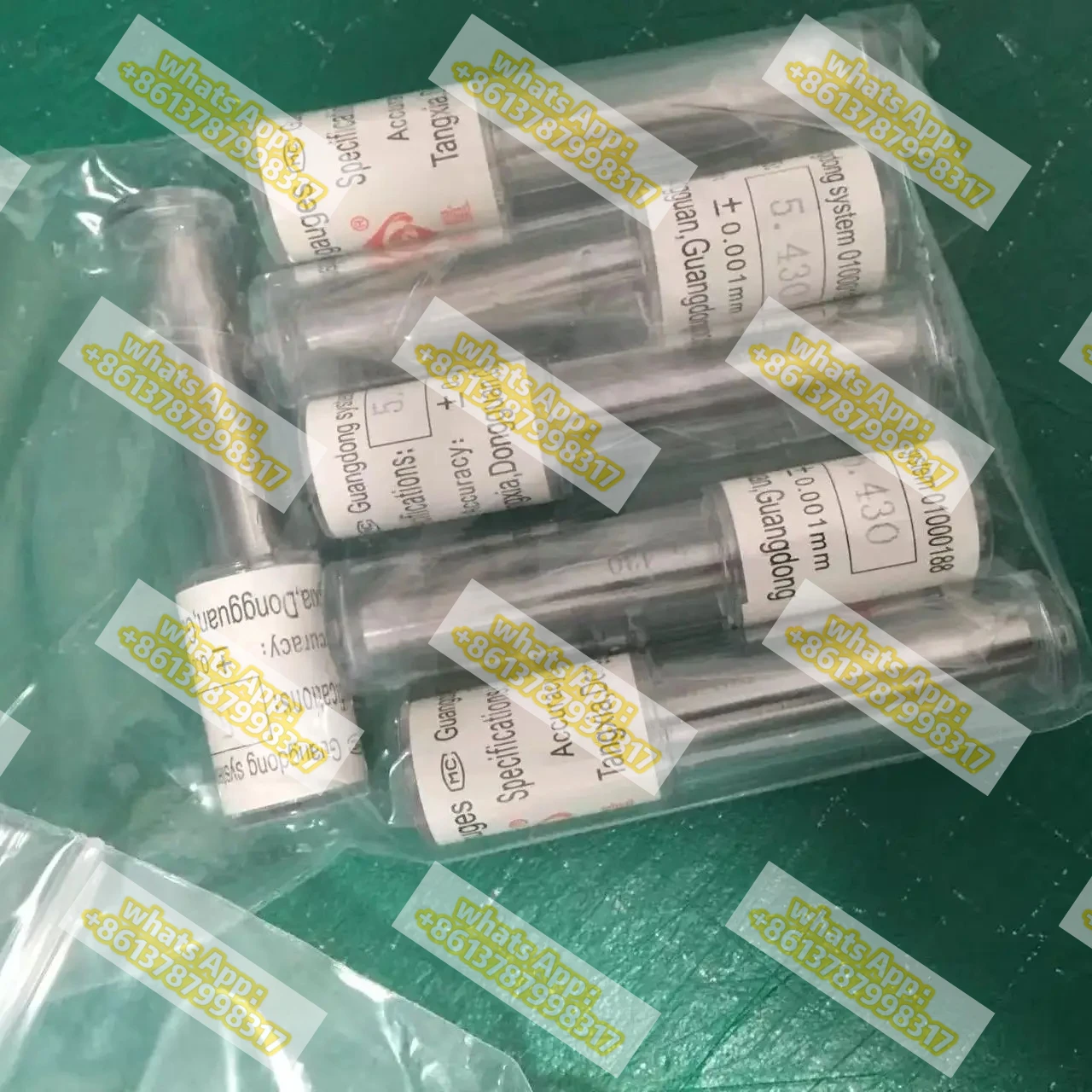 Steel gauge,Pin gauge,needle,Steel pin gauge,Dia 5.53/5.54/5.55/5.56/5.57/5.58mm, each 20pcs , total 120pcs
