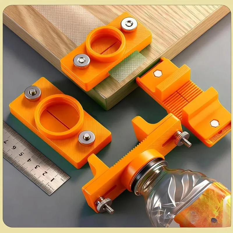 Adjustable Woodworking Edge Banding Glue Applicator 10-50mm, Manual Hand Tool for DIY Craft Edge Sealing Operation