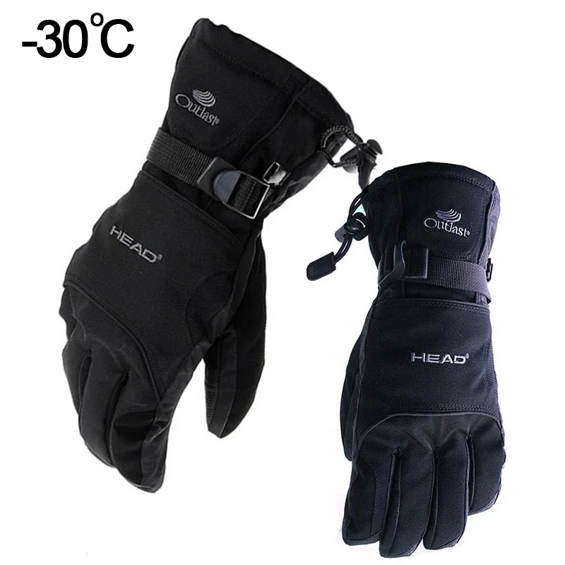 Waterproof Gloves - Unisex Thermal Ski Gloves for Motorcycling, Snowboarding & Mountaineering, Cold-Proof Winter Gloves