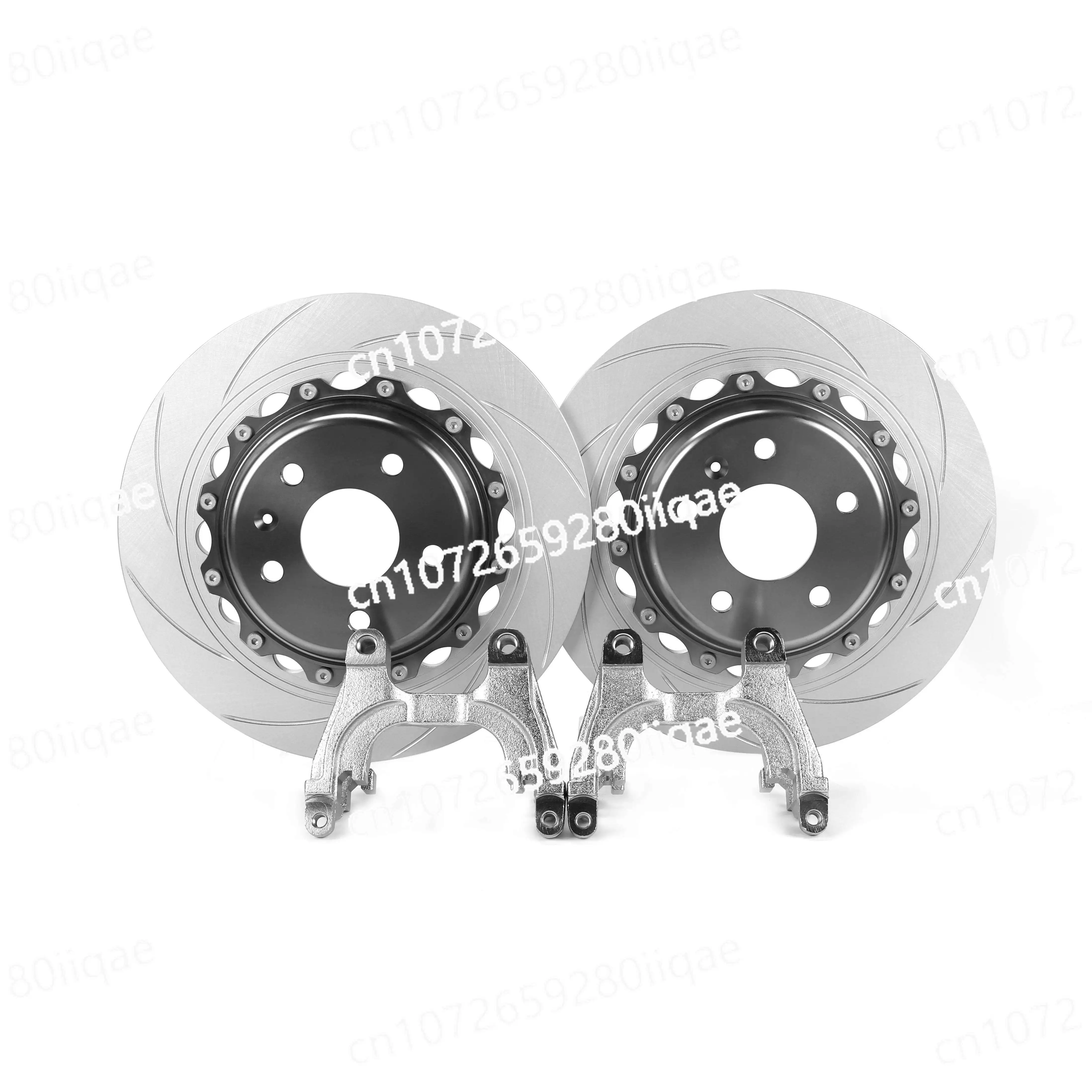Aluminum Iron Rear Brake Rotor Kit for Golf 7 RS3 TTS Performance Upgrade Car Accessories 330*22mm