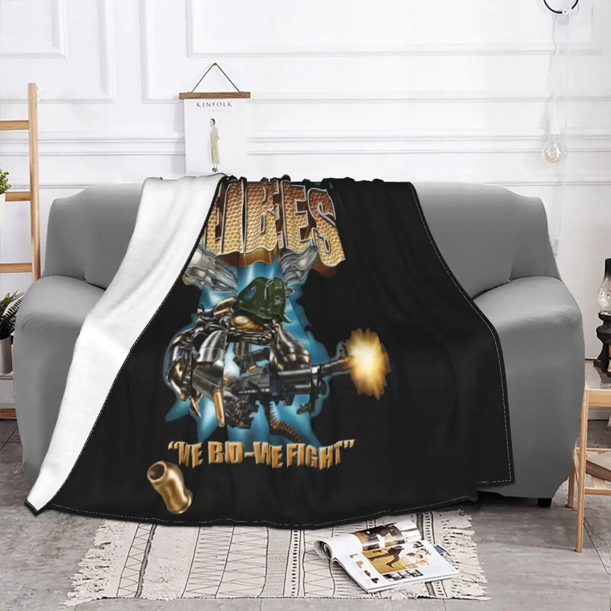 Seabees Funny Birthday Cotton Gift Retro Style For Men Cotton Teenage Adults Holiday Gift Throw Blanket