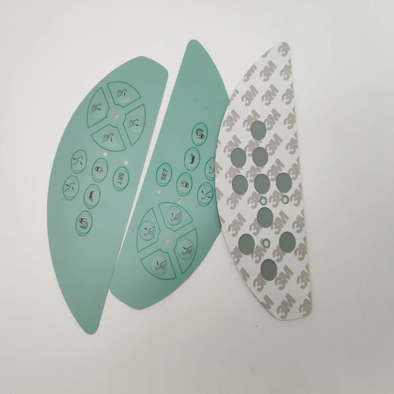 Dental Chair Main Control Button Film Control Panel Stickers PVC Self-adhesive Label Dental Accessories