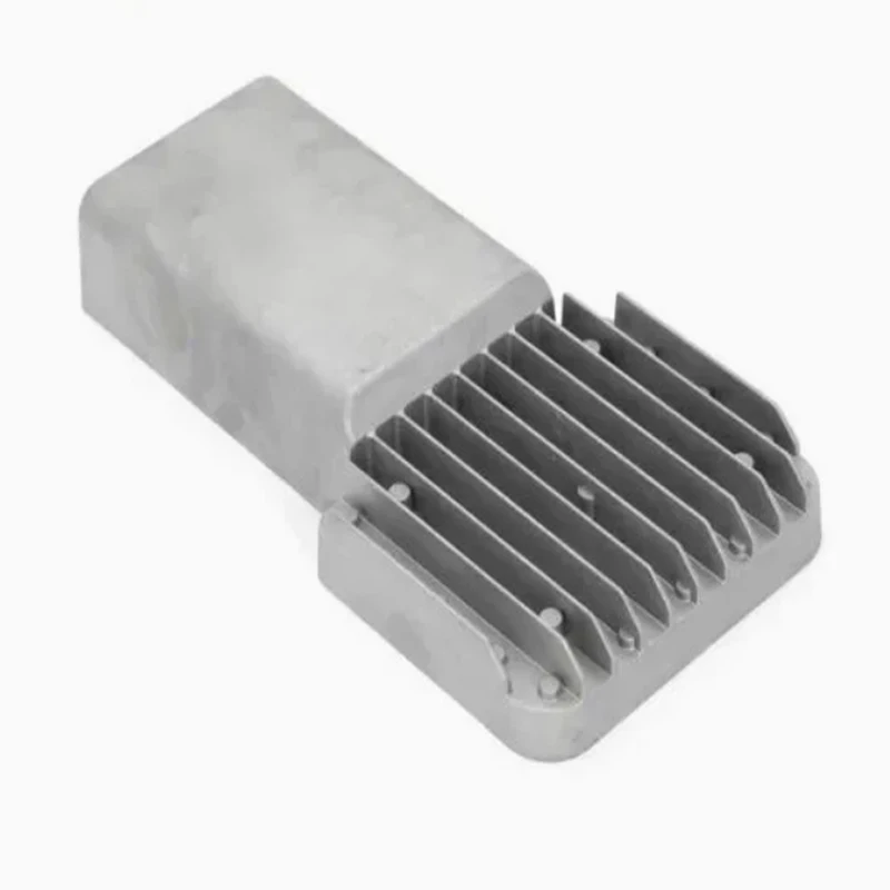 

Custom aluminum alloy CNC machined radiator components Power device heat dissipation accessories