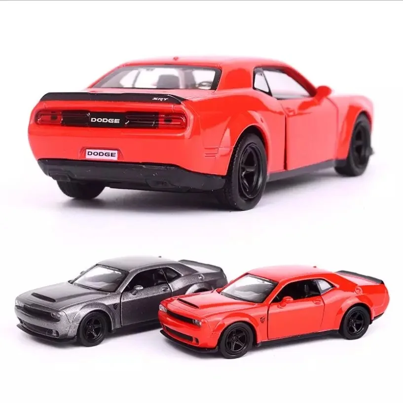 American Spuercar Series Dodge Challenger SRT Demon RMZ city 1:36 Alloy Car Model Gifts For Children Diecasts & Toy Vehicles