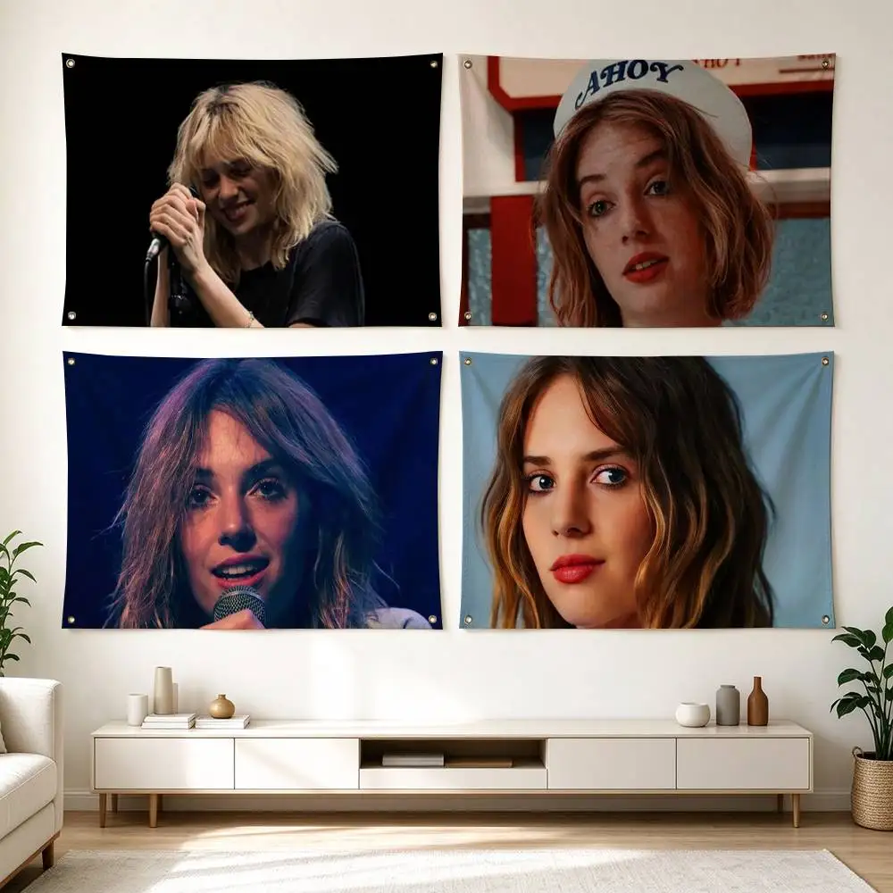 M-Maya Hawke Indie Folk Artist  Flag Suitable For Party Club Outdoor Interior Wall Decoration Banner Fans Gift