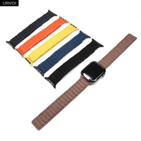 URVOI FineWoven band Magnetic link for Apple Watch strap for iwatch series 10 9 8 7 6 SE54321 magnet loop buckle 41mm 45mm 49mm