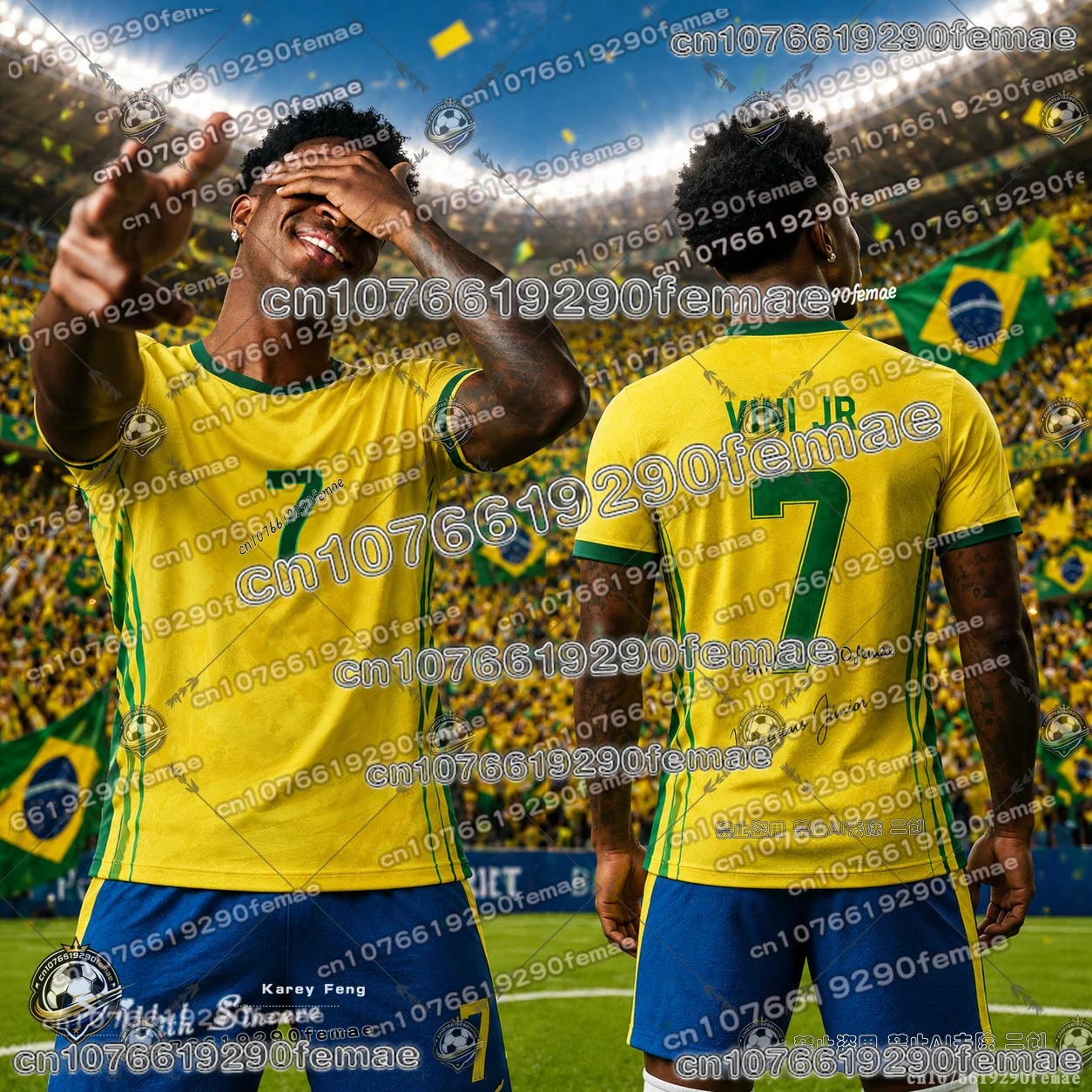 2026/27 New Brazil Football Fan Jersey Custom Style Premium Quality Comfortable Outdoor Sports Soccer Top Kids Adults