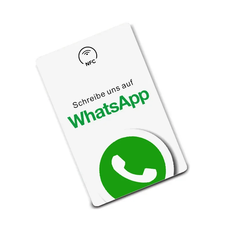 1/10PCS Whatsapp Instagram NFC Tap Review Cards Google Reviews Card Increase Your 5 Star Ratings Reviews for Your Business