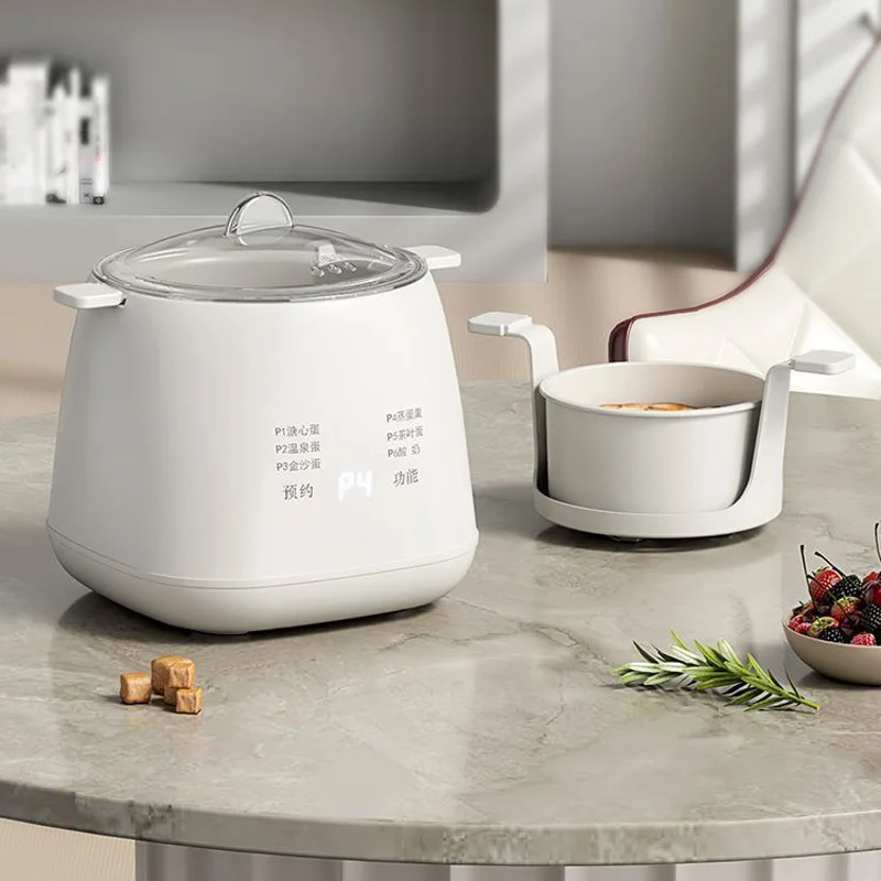 2025 Upgraded Multifunctional Egg Steamer Smart Breakfast Machine with Automatic Power Off and Portable Steamer for Home Use