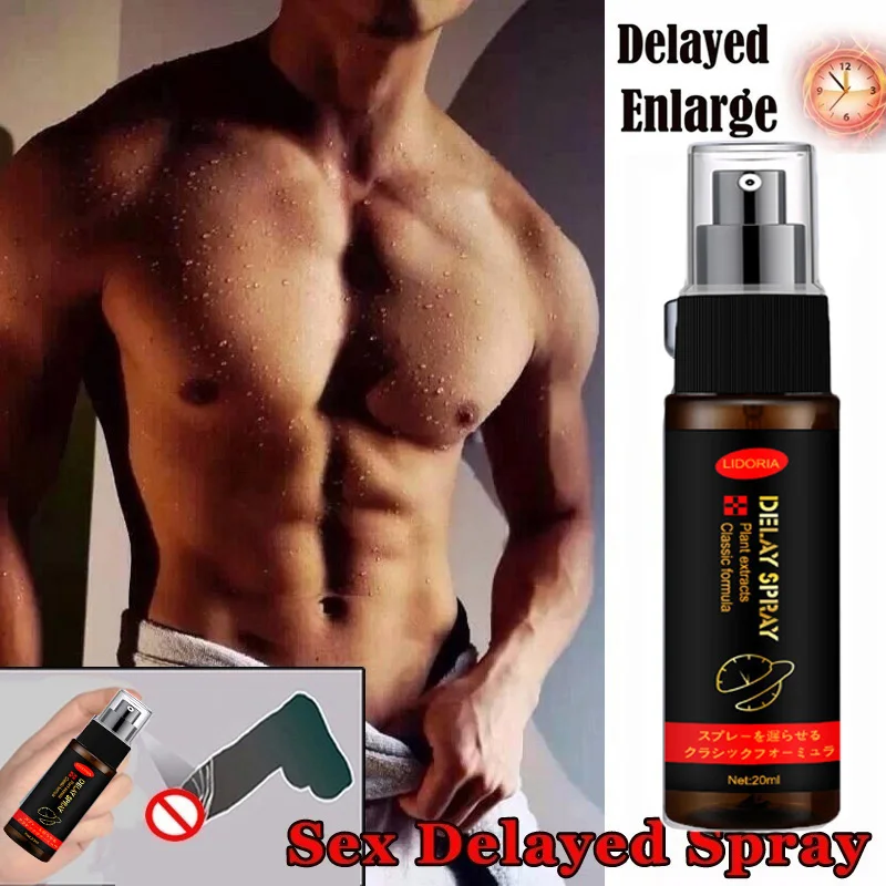 Sex Delay Spray Sex for Men 20ml Male External Use Anti Premature Ejaculation Lasting Long 60 Minutes Penis Enlargment Pills