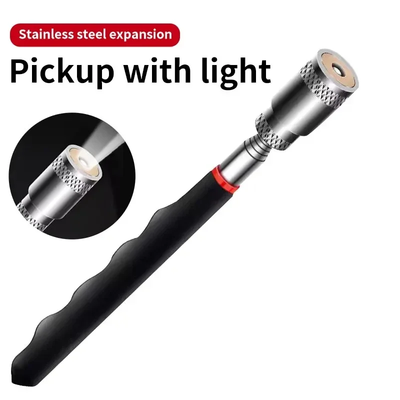 

Telescopic Pickup Magnetic Iron Rod Household Automotive Repair And Inspection Tool Strong Magnetic Metal Screw Suction Rod Edc
