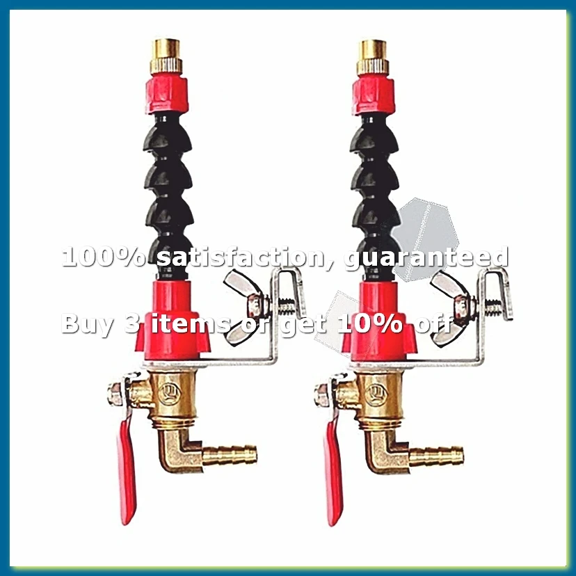 Dust Remover Water Sprayer System Nozzle Coolant Misting Dust-Proof for Brick Tile Cutting Machine Angle Grinder 2Pcs-A56M