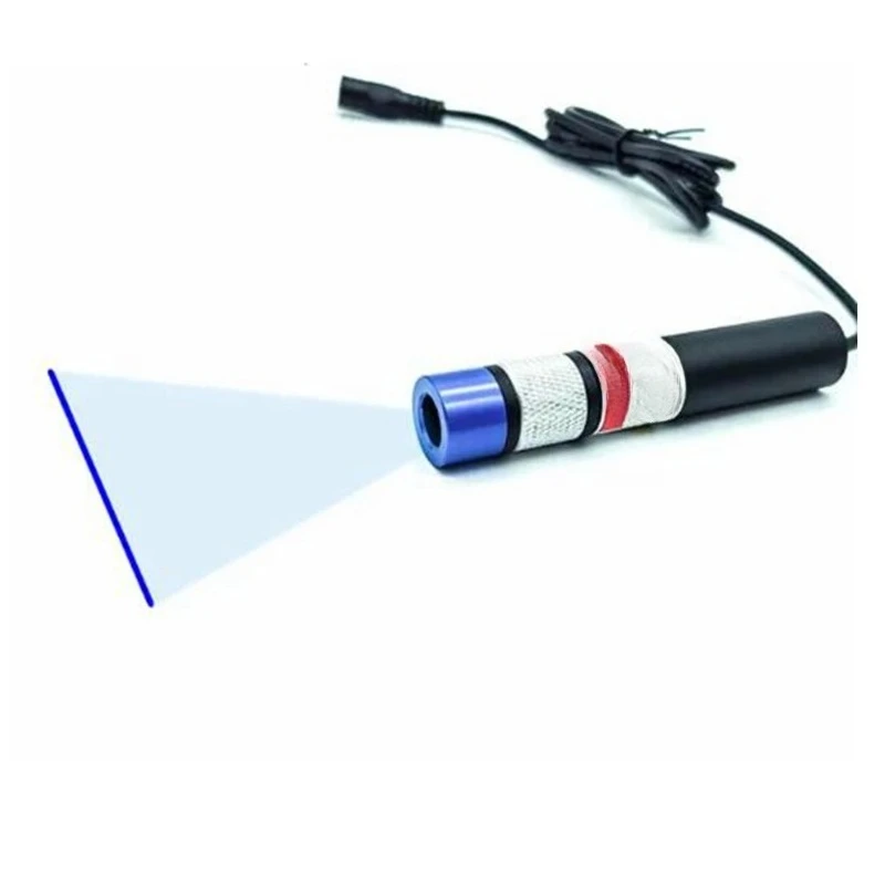 50/200/800mw  Adjustable Focal Length Line Blue 3D Visual Laser