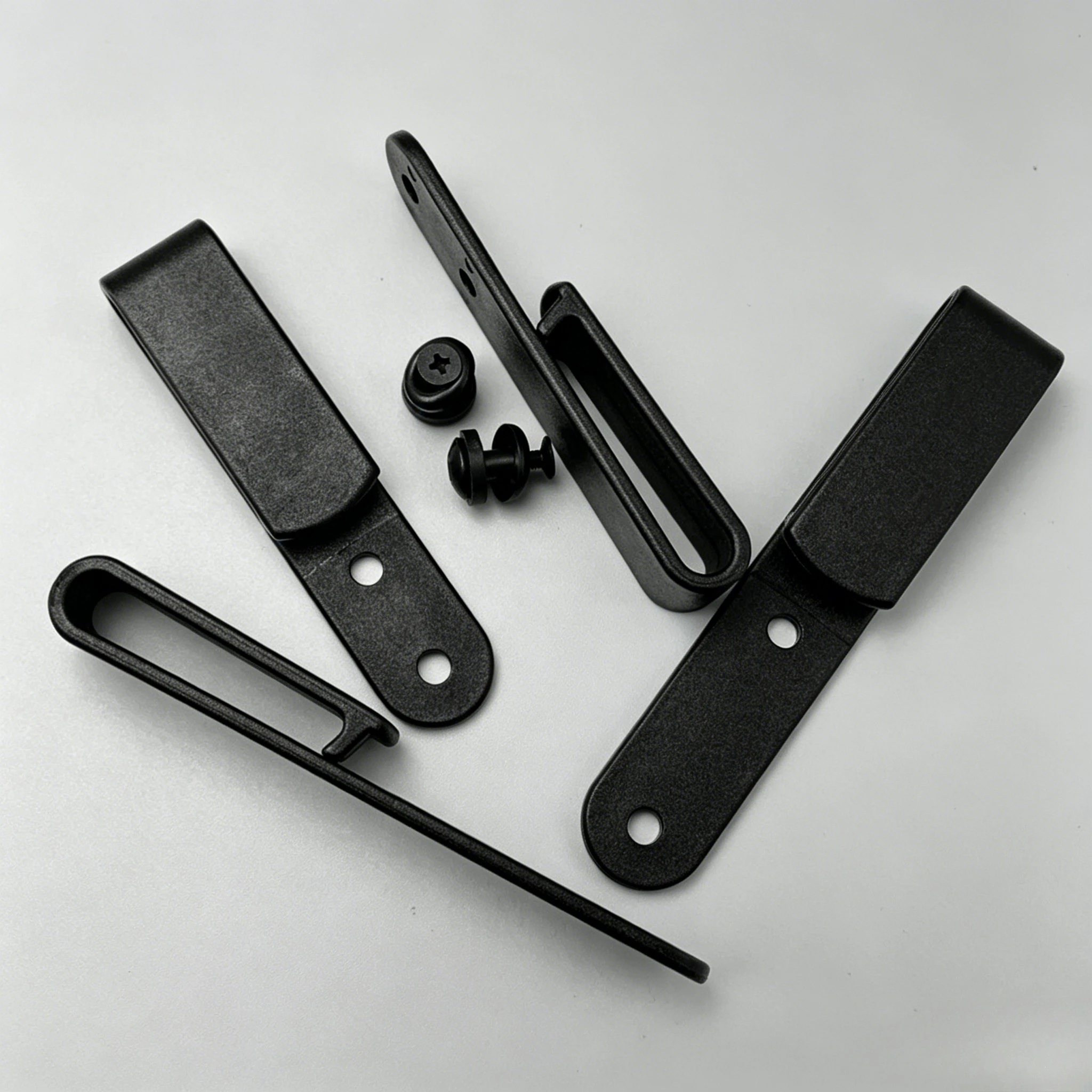 KYDEX IWB HOLSTER CLIPS Belt Clip for Kydex K Sheath Clip Replacement Metal Belt Clip with Screws DIY Accessories