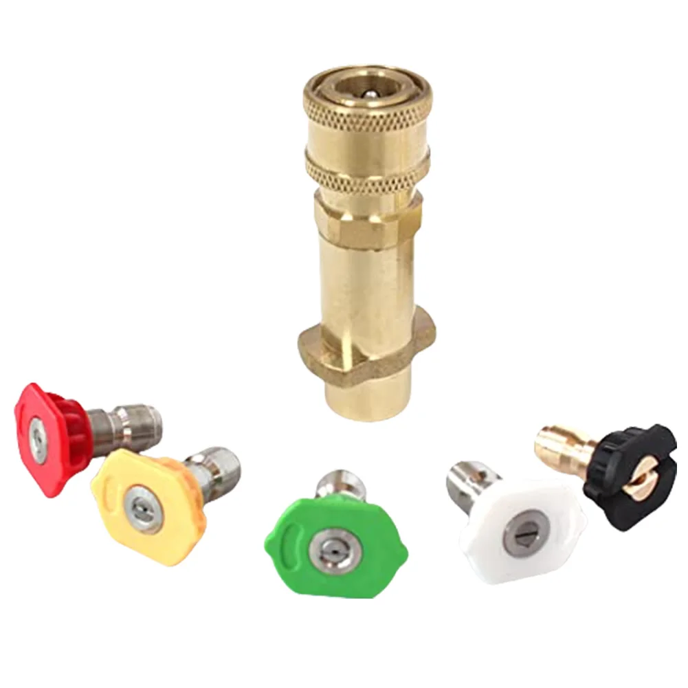 

For Karcher Pressure Washer Pressure Washer Adapter Brass Adapter For Karcher Spray Tool Versatile Cleaning Applications