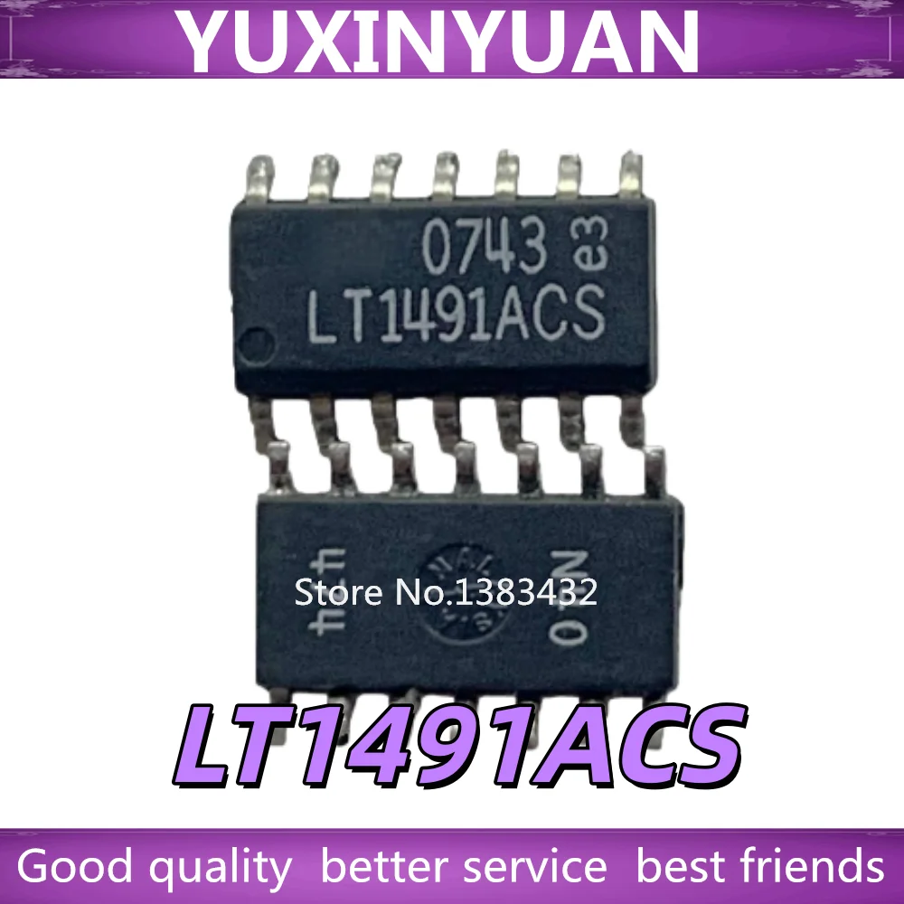 LT1491AIS LT1491ACS LT1491 SMT package SOP14 voltage feedback operational amplifier chip