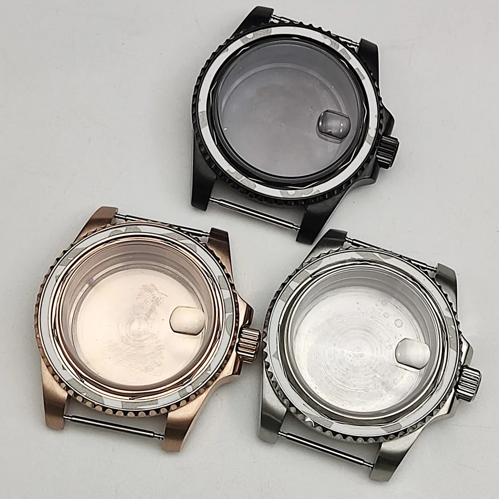 40 мм NH35A NH36 чехол сапфировое стекло 316L из нержавеющей стали, Модифицированная рамка для часов NH35/NH36/ETA2824