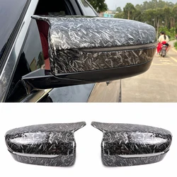 Forged carbon fiber Exterior Side Rearview Mirror Cover Trim For BMW 4 5 7 8-Series G22 G23 G24 G11 G12 G14 G15 G16 G30 G31 G38