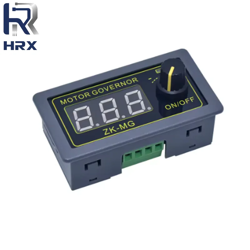 ZK-MG Motor Governor PWM Adjustable Speed Control Module 5V 12 V24 MAX 15A Encoder Duty Radio Frequency Digital Display Energy