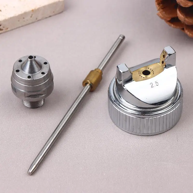 1,4/1,7/2,0 mm Pneumatikwerkzeug-Zubehör-Düsen-Set für HVLP-Spritzpistole H-827 – Detail 4